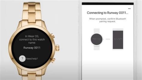 how to connect michael kors watch to samsung|Step.